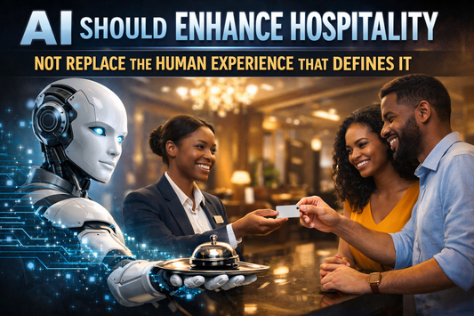 “What if the more we automate hospitality… the less hospitable it actually feels?