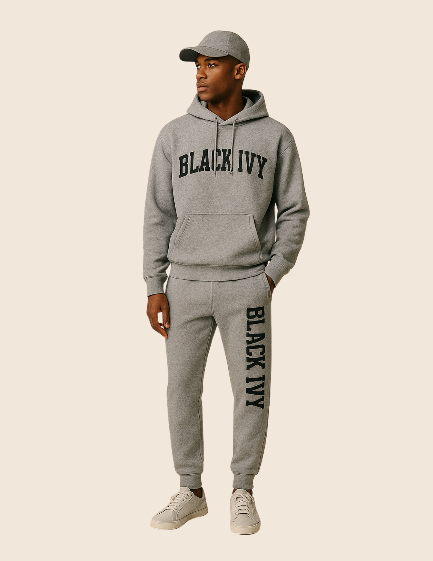 BLK IVY Gray Sweatsuit