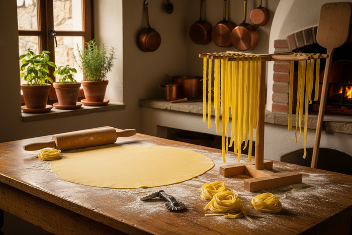 homemade pasta